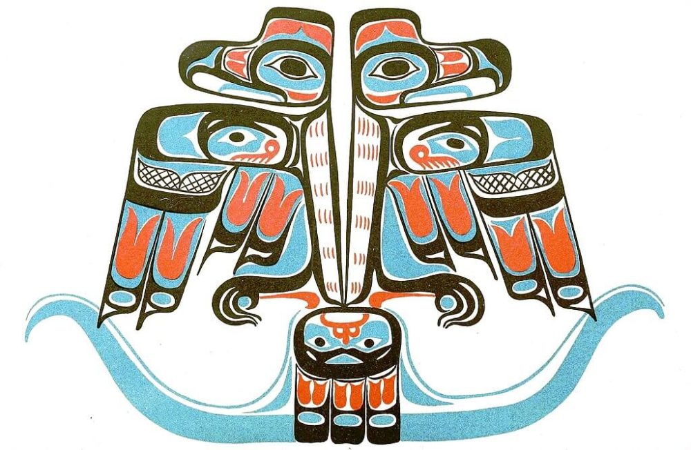 Haida double thunderbird