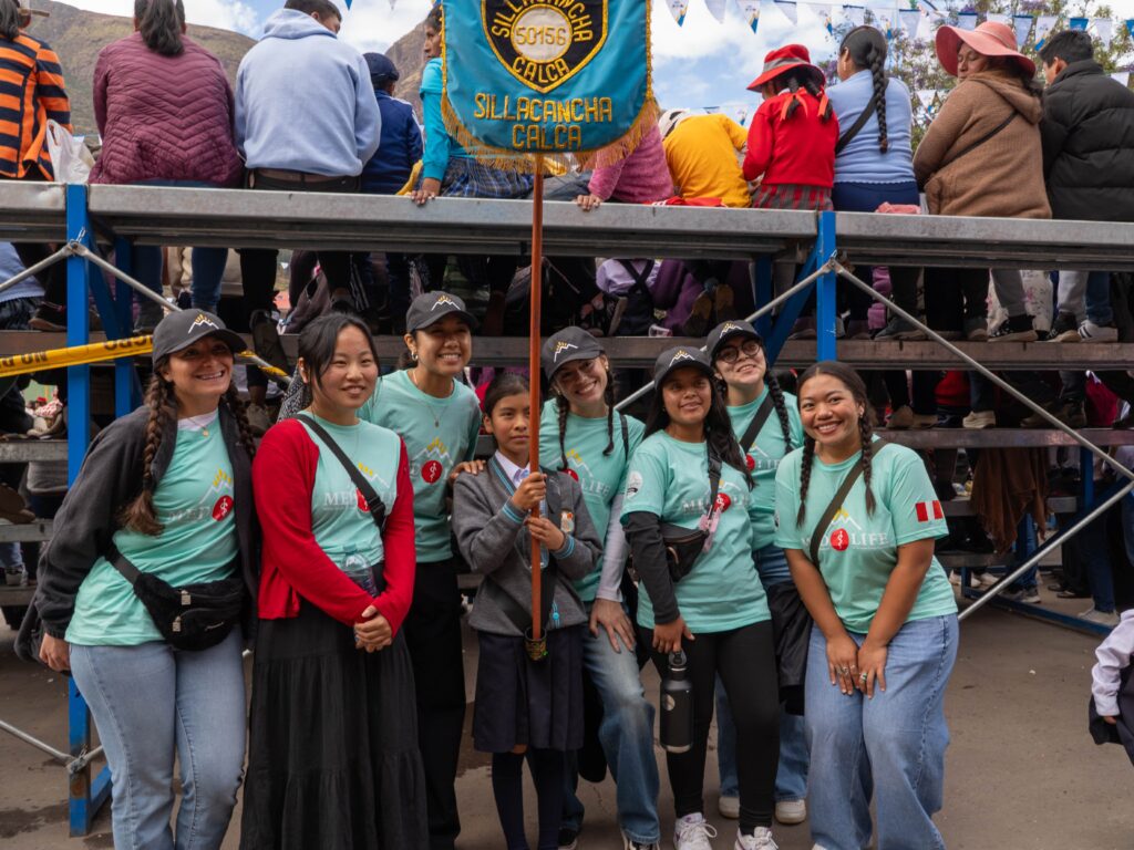 student volunteering